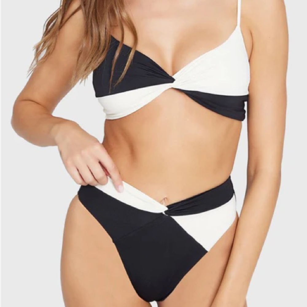 L*Space Color Block Nancy Lee Bottom & Domino Rin… - image 2